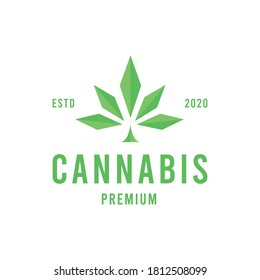 Cannabis Symbol icon vector logo design