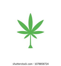 cannabis vector logo.