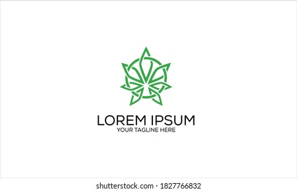 Design-Inspirationen für Cannabis-Vektorgrafiken