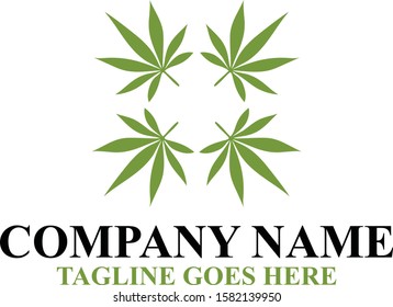 Cannabis Vector Royalty Logo Design Inspirations