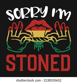 Cannabis Weed Stoner 420 T-Shirt Vector