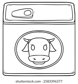 canned corned illustration hand drawn outline vector