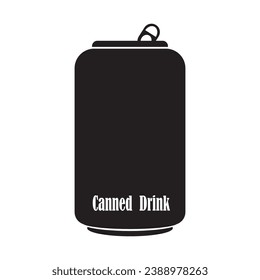 Canned drink icon vector illustration symbol design