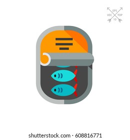 Canned Fish Icon