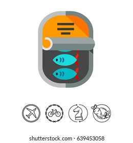 Canned Fish Icon