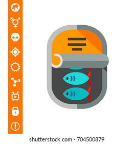 Canned Fish Icon