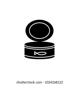 canned fish icon. Element of pet for mobile concept and web apps. Icon for website design and development, app development. Premium icon on white background