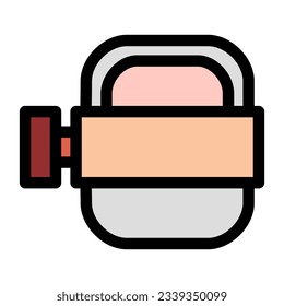 The canned food icon represents preserved food items that are typically stored in metal containers. Canned food offers convenience and long shelf life, making it a popular choice for emergency supplie