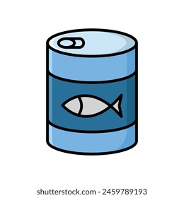 canned food icon vector design template simple and clean