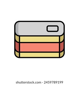 canned food icon vector design template simple and clean