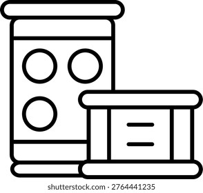 Canned Food Icon Vector Element