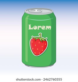 Canned Fruit Juice Product Design