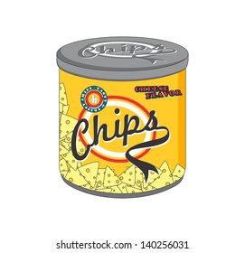 canned potato cheese chips big