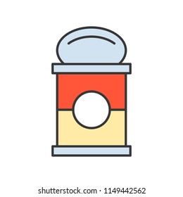 canned soup, food and gastronomy set, filled outline icon