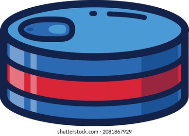 Canned tuna illustration icon design flat food 