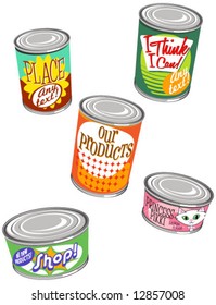 canned vector graphics set 2