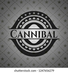 Cannibal realistic dark emblem