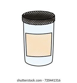 canning jar  vector illustration