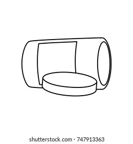 canning jar  vector illustration
