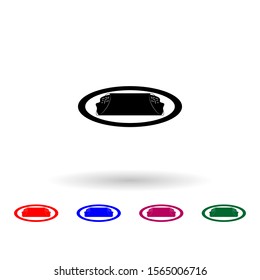 Cannoli nolan icon. Simple glyph, flat vector of italian food icons for ui and ux, website or mobile application