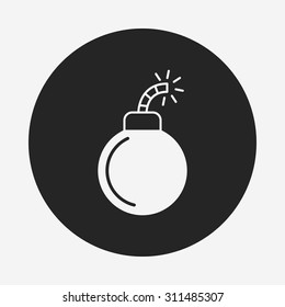 Cannon bomb icon