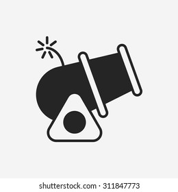 Cannon bomb icon
