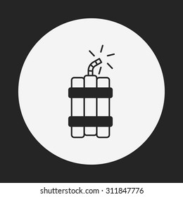 Cannon bomb icon