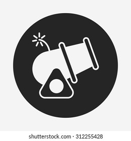 Cannon bomb icon