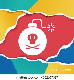 Cannon bomb icon