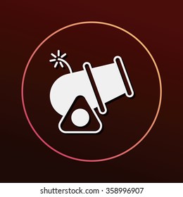 Cannon bomb icon