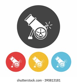 Cannon bomb icon