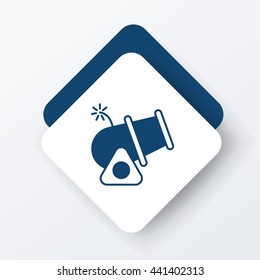 Cannon bomb icon