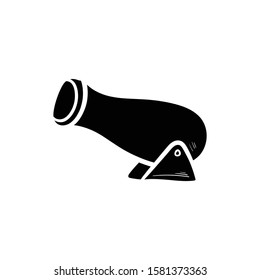 cannon doodle  icon vector hand drawing 