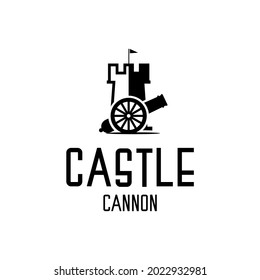 cannon icon design in a fortress