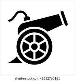 Elemento De Ícone De Canhão Para Design