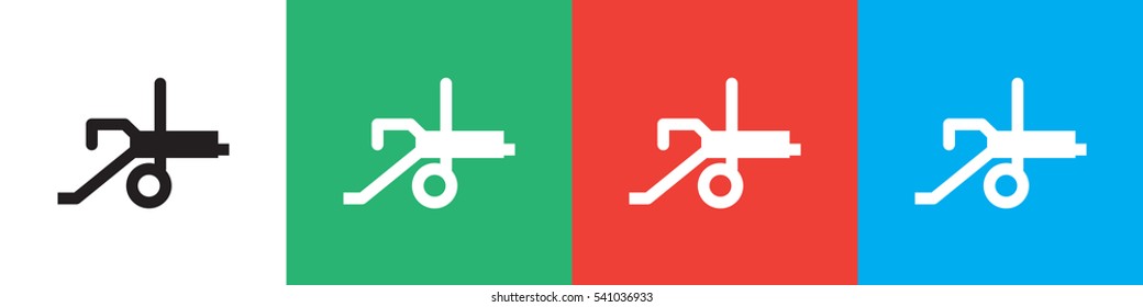 cannon icon illustration isolated vector sign symbol