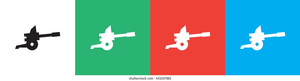 cannon icon illustration isolated vector sign symbol