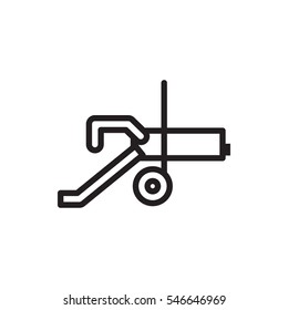 cannon icon illustration isolated vector sign symbol