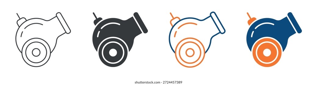 Kanonensymbol Sammlung mehrerer Stile festlegen
