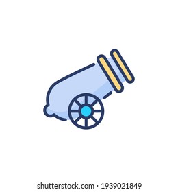 Cannon Icon In Vector. Logotype