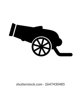 cannon icon vector with trendy design