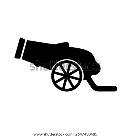 cannon icon vector with trendy design