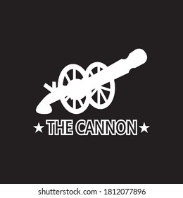 Cannon logo design vector template