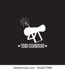 Cannon logo design vector template