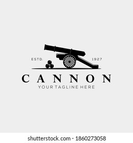 cannon logo vector illustration design