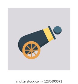 cannon   shooting  ball 