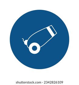 Cannon vector icon which can easily modify or edit

