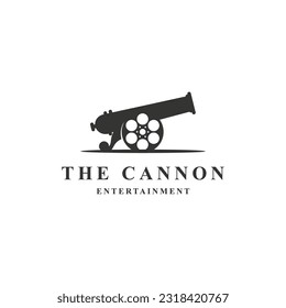 Cannon videography logo is perfect for multimedia logos, videography, photography, internet, digital, store, entertainment etc.