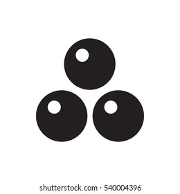 cannonball icon illustration isolated vector sign symbol