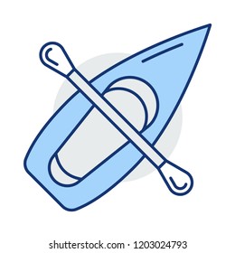 canoe   boat  paddle  